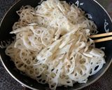 れんこんのきんぴら風作り方2写真
