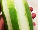 はぐらウリと塩昆布の塩麹即席漬け作り方1写真