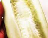 はぐらウリと塩昆布の塩麹即席漬け作り方2写真