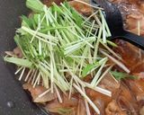 豚バラと水菜のつけそば（ひやむぎ）作り方8写真