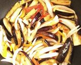 茄子のスイートチリソース炒め作り方7写真