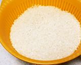 味ご飯(炊き込まないご飯)とお吸い物作り方1写真