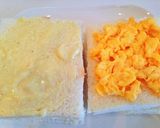 簡単！手作り塩麹の炒り卵サンドイッチ作り方2写真