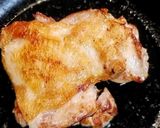 鶏もも肉のみそ照り焼き作り方4写真