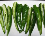 こがした醤油がおいしい☆甘とうがらし炒め作り方1写真