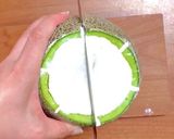 ヘルシー鮮やか☆丸ごとメロンケーキ作り方14写真