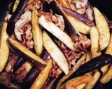 簡単☆なすと豚肉の焼き肉のタレ炒め☆作り方3写真