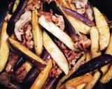 簡単☆なすと豚肉の焼き肉のタレ炒め☆作り方3写真
