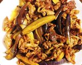 簡単☆なすと豚肉の焼き肉のタレ炒め☆作り方4写真