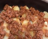 とっても簡単なミートボールポテトグラタン作り方3写真