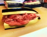レンジで出来る ナスと豚バラの料理作り方1写真