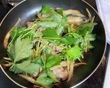 三つ葉大好き!豚肉の柳川風作り方4写真