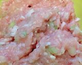 苦くないゴーヤの鶏ひき肉入り天ぷら作り方2写真