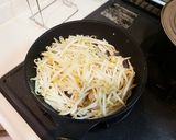 卵焼き素麺のモヤシ炒め乗せ作り方5写真