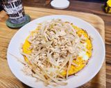 卵焼き素麺のモヤシ炒め乗せ作り方6写真