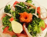 野菜の日♡ミニチュアマヨネーズのサラダ作り方1写真
