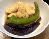 絶品!鶏ムネ肉とナスの煮浸し作り方11写真