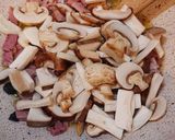 アヒージョの残りオイルできのこパスタ作り方4写真