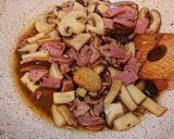 アヒージョの残りオイルできのこパスタ作り方5写真