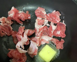 簡単絶品♡豚肉ときのこのバターポン酢炒め作り方2写真