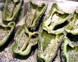 醤油麹＊ピーマンのボリューム肉詰め巻き作り方1写真