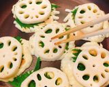 れんこんのパリパリチーズ☆大葉明太子焼き作り方3写真
