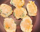 れんこんのパリパリチーズ☆大葉明太子焼き作り方4写真