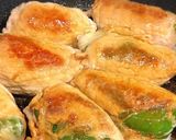 醤油麹＊ピーマンのボリューム肉詰め巻き作り方13写真