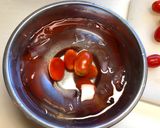 プチトマトのめんつゆ漬けただけ作り方2写真