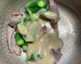 豚ハラミとオクラのドレッシング作り方6写真