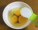 材料3つだけ!!簡単玉子焼き作り方3写真