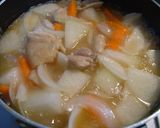 ダブルだしで☆冬瓜と鶏肉のスープ煮作り方6写真