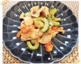ご飯がすすむ★ゴーヤと豚肉の味噌炒め作り方5写真