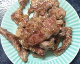 干し豆腐の牛肉ピーマン青唐辛子炒め作り方6写真