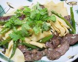 干し豆腐の牛肉ピーマン青唐辛子炒め作り方16写真
