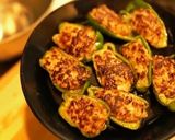 ピリ辛ピーマンの肉詰め作り方8写真