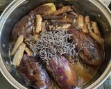 オイルサーディンと塩昆布で茄子の煮浸し作り方4写真