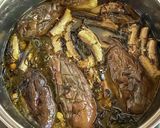 オイルサーディンと塩昆布で茄子の煮浸し作り方5写真