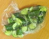 キュウリの塩昆布&かつお節和え作り方1写真