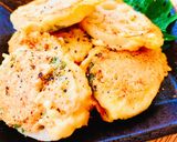 れんこんのパリパリチーズ☆大葉明太子焼き作り方5写真
