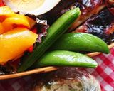 お弁当★スナップエンドウのペペロンチーノ作り方4写真