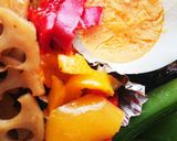 お弁当★レンチンピリ辛パプリカ韓国ナムル作り方5写真