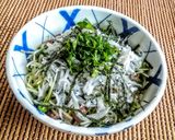 貝割れ使いきり!! しらす丼作り方4写真