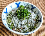貝割れ使いきり!! しらす丼作り方4写真