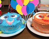 ニモ＆ドリー のケーキ自分用覚書作り方5写真