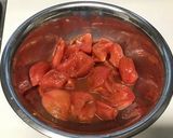 夏野菜とチキンのトマト煮・麦飯添え作り方2写真