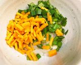 離乳食後期☆もちもちニラチヂミと牛肉炒め作り方10写真