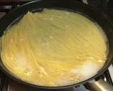 たらこ、バター、めんつゆでパスタ作り方1写真