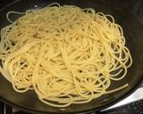 たらこ、バター、めんつゆでパスタ作り方3写真