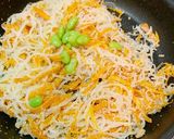 簡単副菜☆白滝にんじんの明太バター炒め作り方6写真